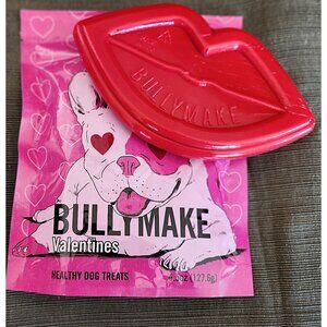 BULLYMAKE Dog Nylon Power Chew Toy Valentine Set- Lips & Treats - NEW